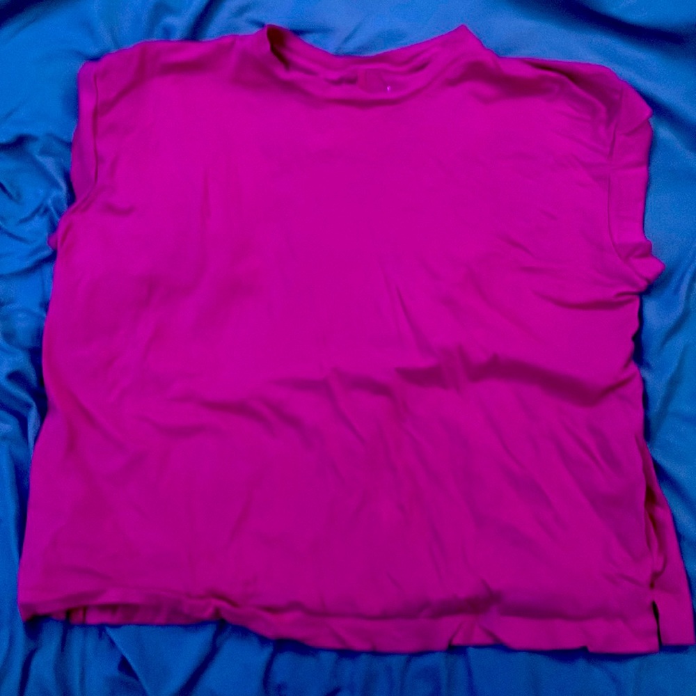 Pink Box-Shirt For Gym